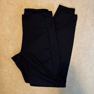 All in Motion Black Leggings size medium